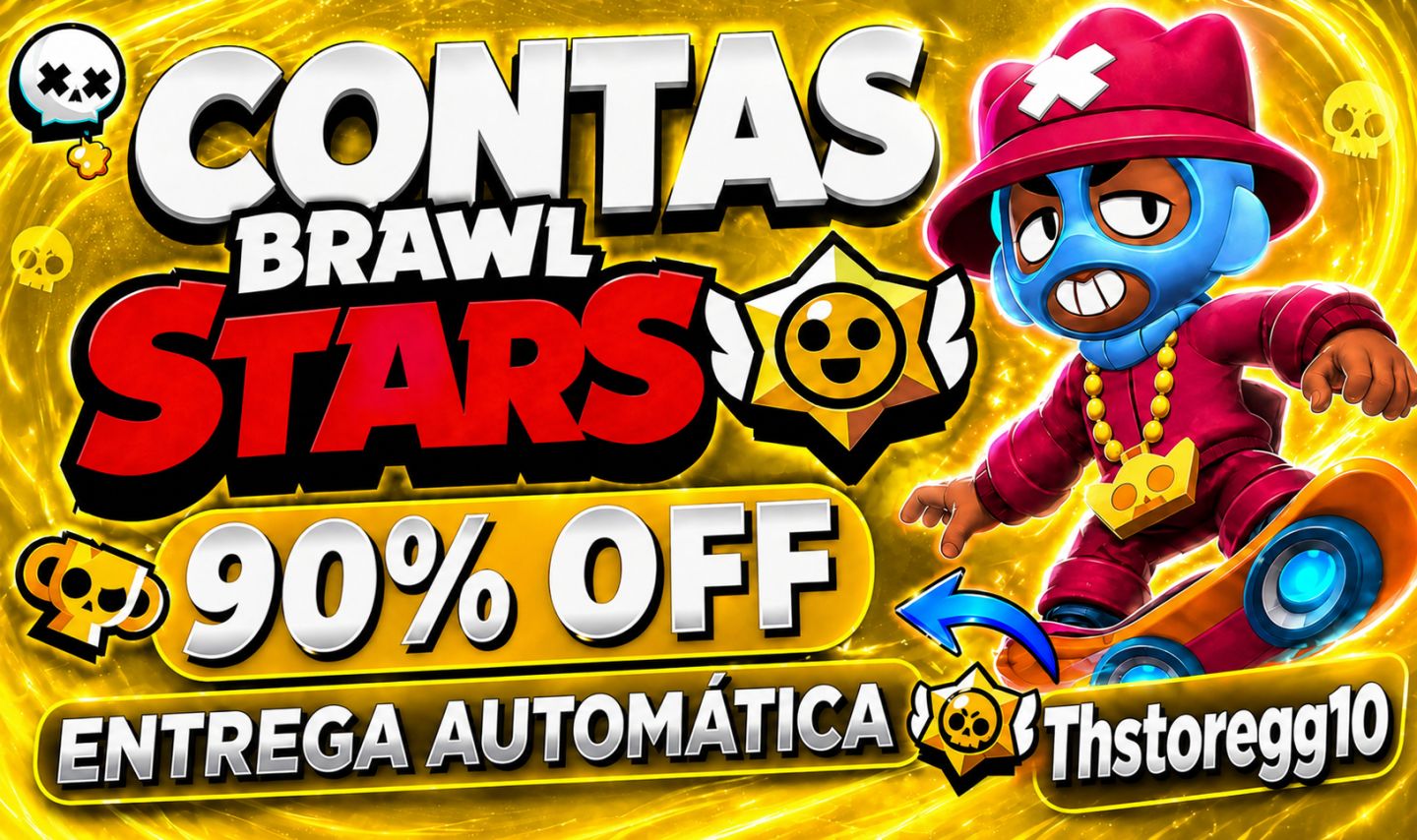[MAIS BARATO] CONTAS BRAWL STARS FULL ACESSO - ENTREGA IMEDIATA