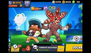 Brawl Stars Rara conta de 7 anos.