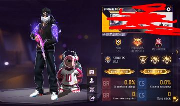 CONTA FF RARA! BARBA DO VELHO + ANGELICAL PRISM + COLLABS (NARUTO/JUJUTSU)NV 63