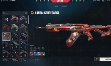 Conta de valorant com faca, vandal e phantom!!!!