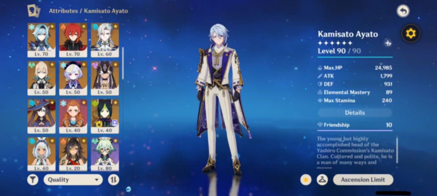 AMERICA AR 56 | Neuvillette, Raiden, Xiao + Skin Diluc 5 + Cortadora de Névoa