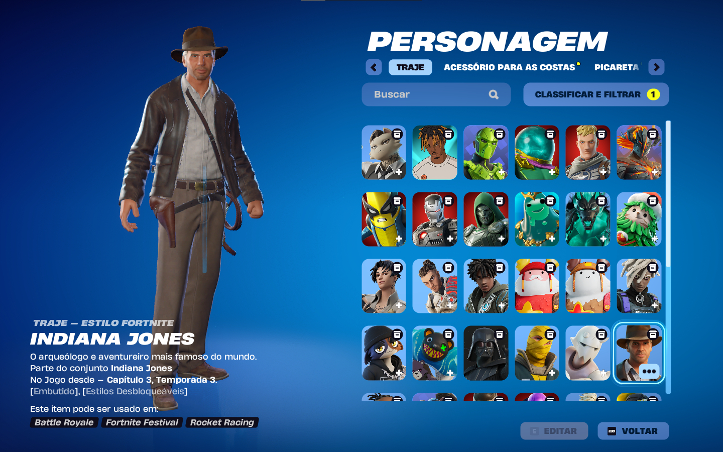Conta Epic Games com varios jogos