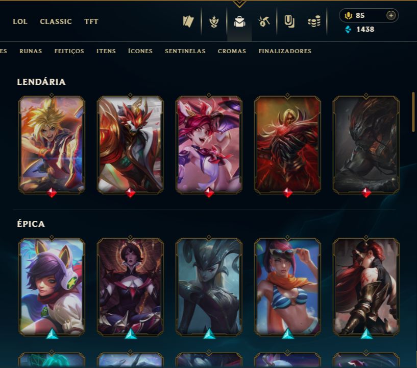 SKIN LENDÁRIA YASUO EMISSÁRIO + [ DIAMANTE COM 55 % DE WIN RATE ] + [TROCA NICK]
