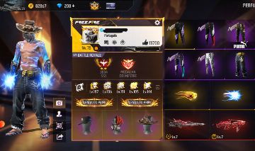 CONTA FREE FIRE GEMADA LEVEL 78 COM SEGUNDO, TERCEIRO E SETIMO PASSE, PRIME 8