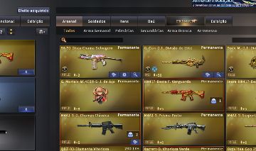 CONTA DE CROSS FIRE 3 VIPS VARIAS VARIANTES COM SPAS 12 GOLD FORTE MZ