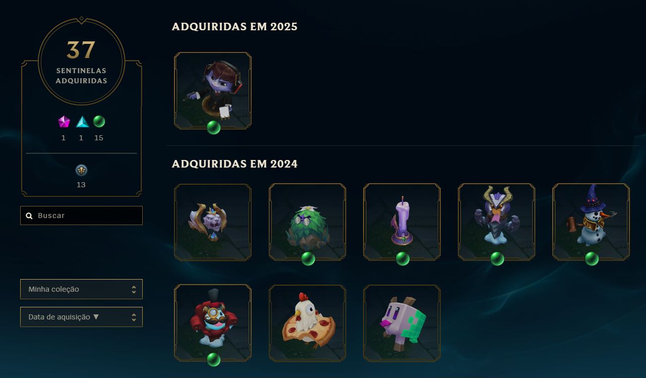CONTA VALIOSA LOL LEVEL 322 - 334 SKINS NO TOTAL