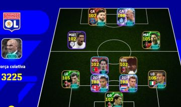 Conta com 3225 efootball