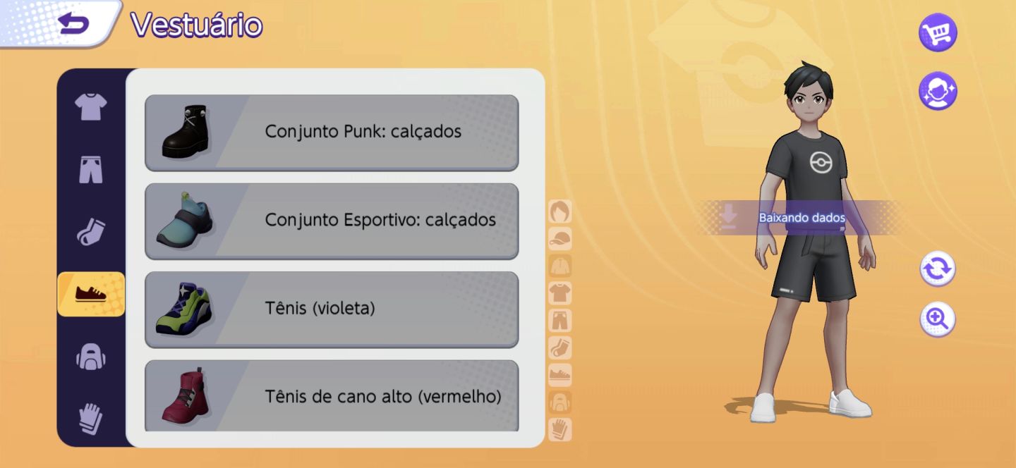 Conta de Pokémon Unite