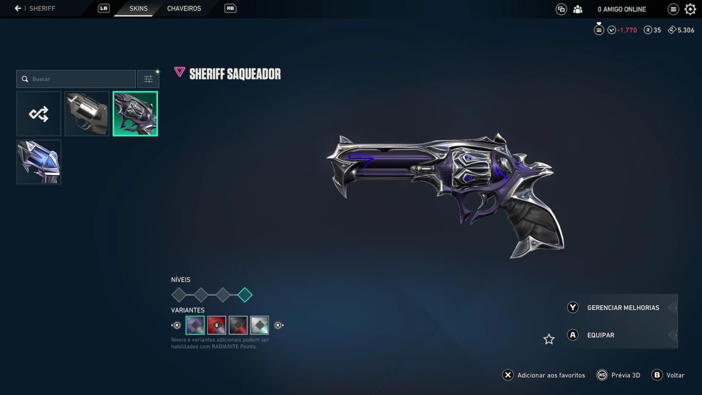 CONTA VALORANT - FACA REMASTER - SKINS MAIS DESEJADAS!