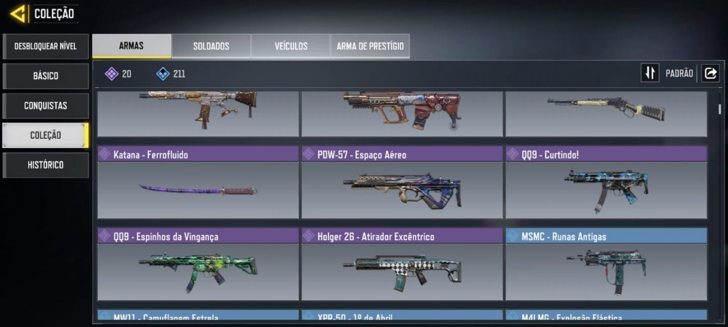Conta cod Mobile muito antiga e rara de 2019!!