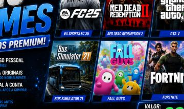 Conta Epic Games Completa EA Sports FC 25, Red Dead Redemption 2, GTA V e mais