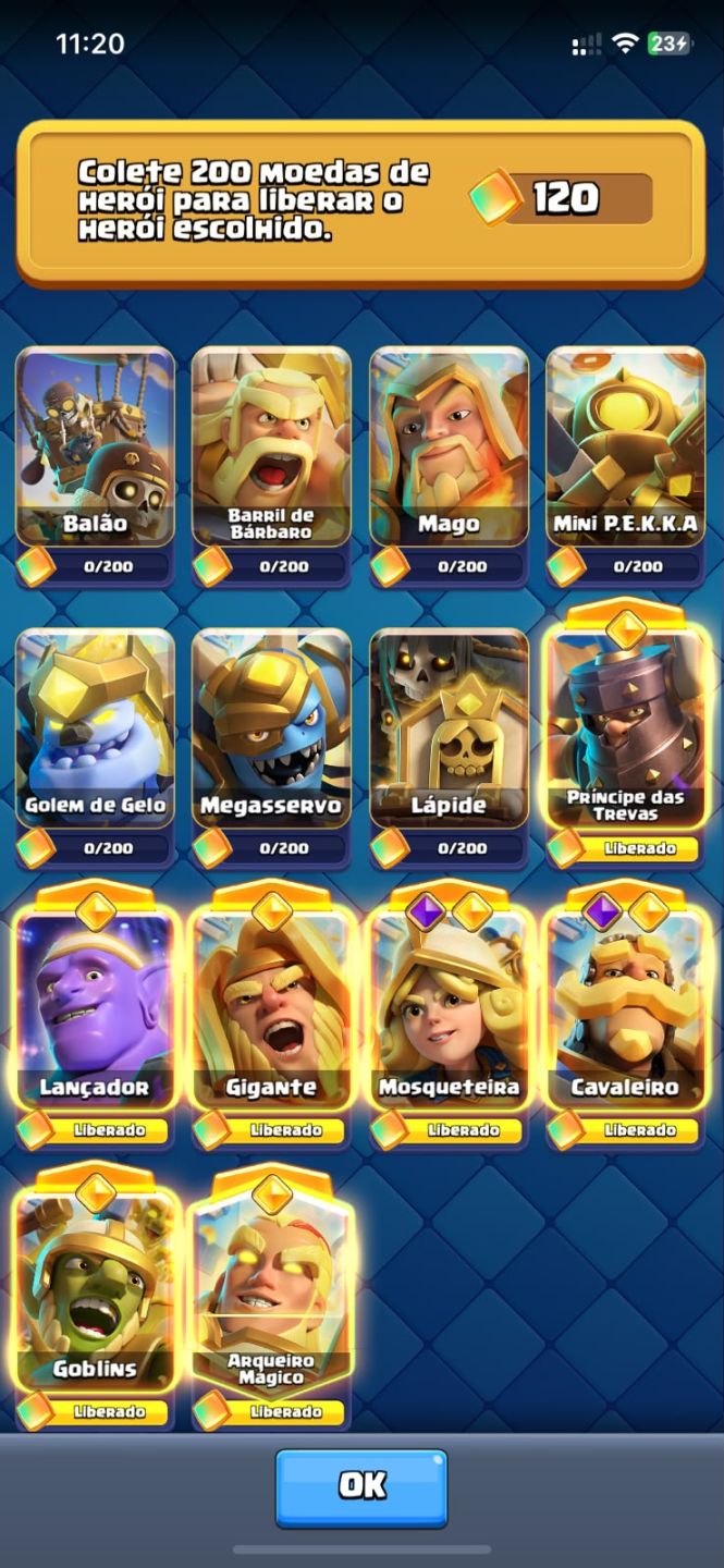 Conta Campeã no Clash Royale | Alto Nível | Pronta pra Rank