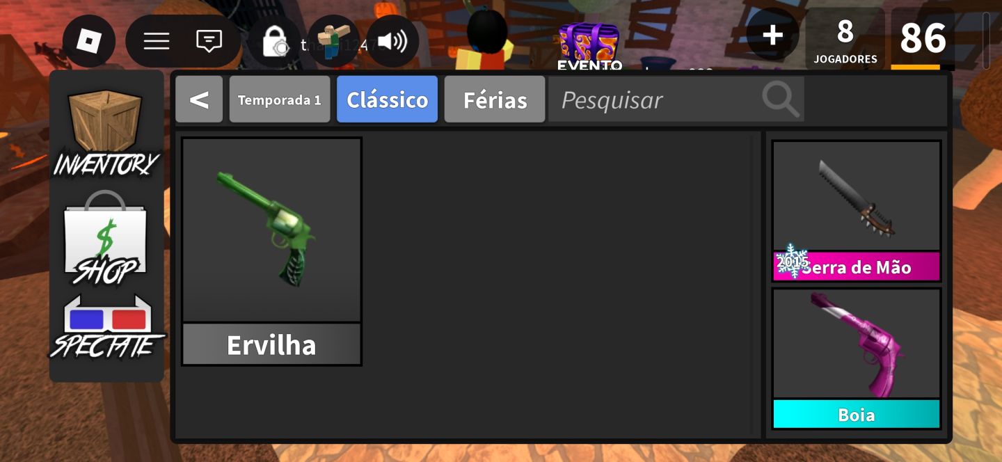 CONTA MURDER MYSTERY 2 ELITE | 1500+ ROBUX GASTOS + EMOTES!