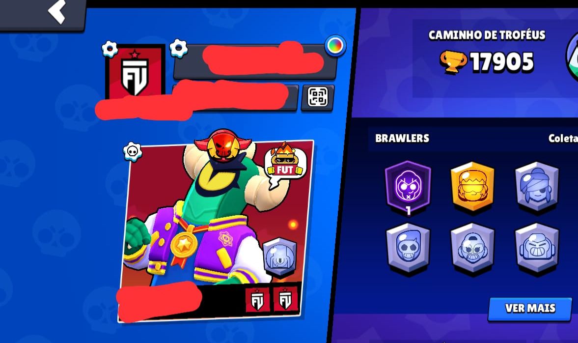 Brawl Stars 17K | Lendário | +200 Skins | BARATO