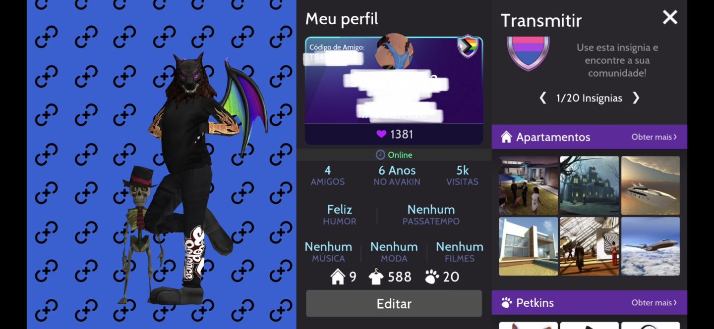 Conta nivel 24 antiga