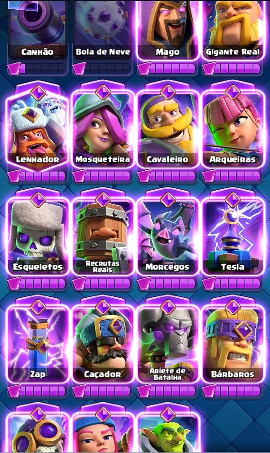 CONTA DE CLASH ROYALE | 13K TROFEUS 17 EVOLUÇÃO E 3 HEROI COM MAIOR CAMPEÃO |