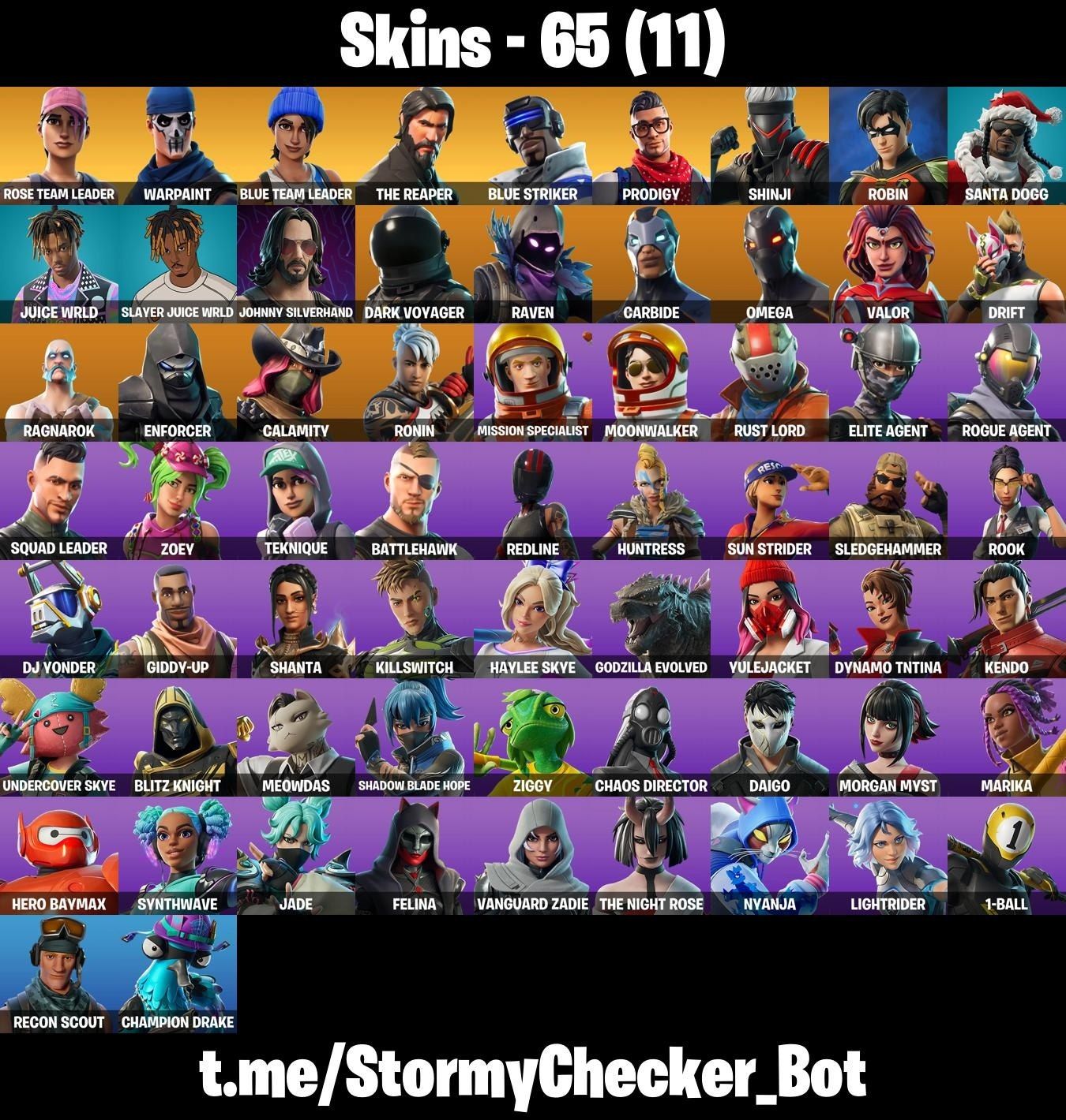 CONTA FORTNITE COM SALVE O MUNDO FUNDADOR, CEIFADOR S3, SHINJI & 65 SKINS OLDS