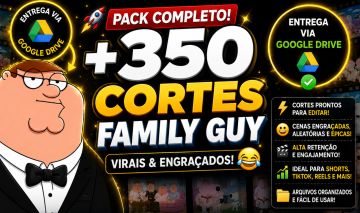 +350 CORTES FAMILY GUY Baratas | PACK VIRAL PRONTO PARA EDITAR
