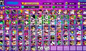 Conta de brawstars rara com 400+ gemas e diversas skins raras