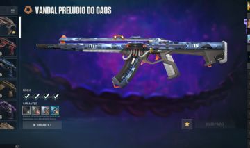 Conta com Vandal Preludio do Caos e Primordium e Phanton Oni