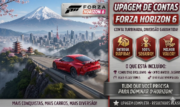 FORZA HORIZON 6 | MEGA PROMOÇÃO!!! | SORTEIOS, NIVEIS, DINHEIRO, CARROS