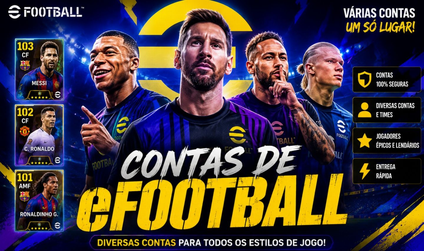 CONTAS EFOOTBALL MOBILE ENTREGA RAPIDA