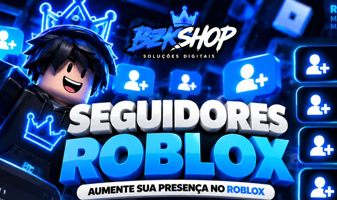 ROBLOX | 1.000 SEGUIDORES | ENTREGA RÁPIDA | BZKSHOP