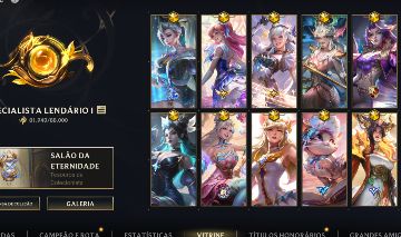 Conta de Wild rift mago e sup
