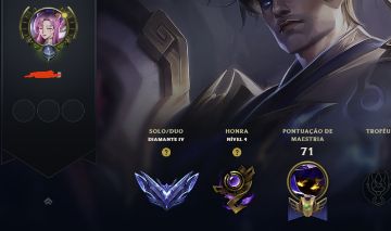 Conta Diamante 4 Ganhando 28 Pdl perdendo 11 - EKKO TRUE DAMAGE