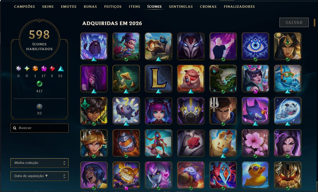 CONTA LOL+ TFT + VALORANT