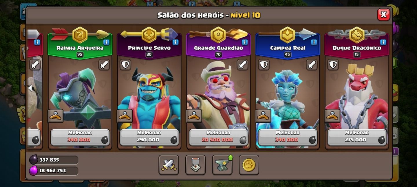 CONTA CV 16 FULL - CLASH OF CLANS (NADA PRA FAZER)
