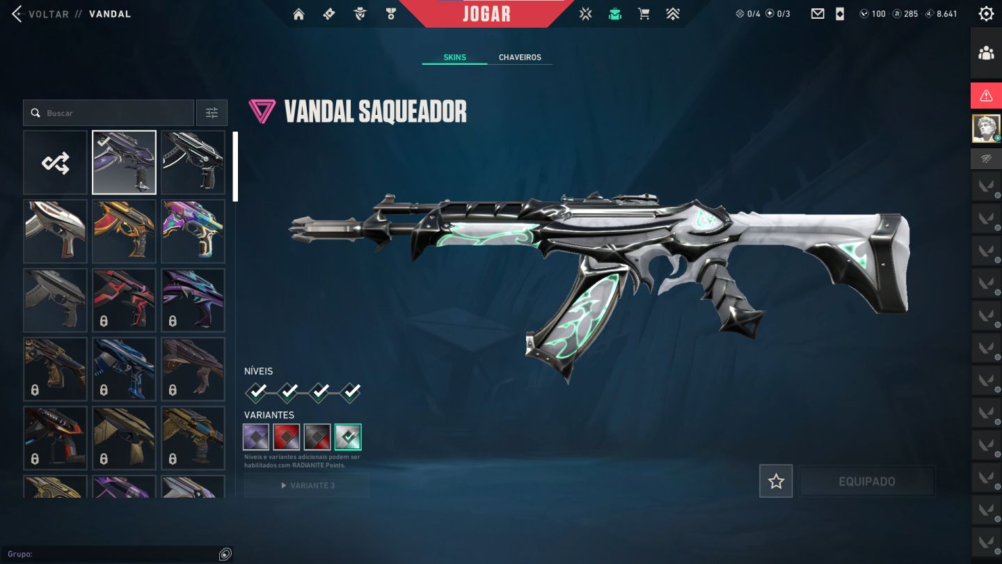 CONTA DE VALORANT CRIADA DESDE O BETA COM SKINS DE FACA E PASSES COMPLETOS