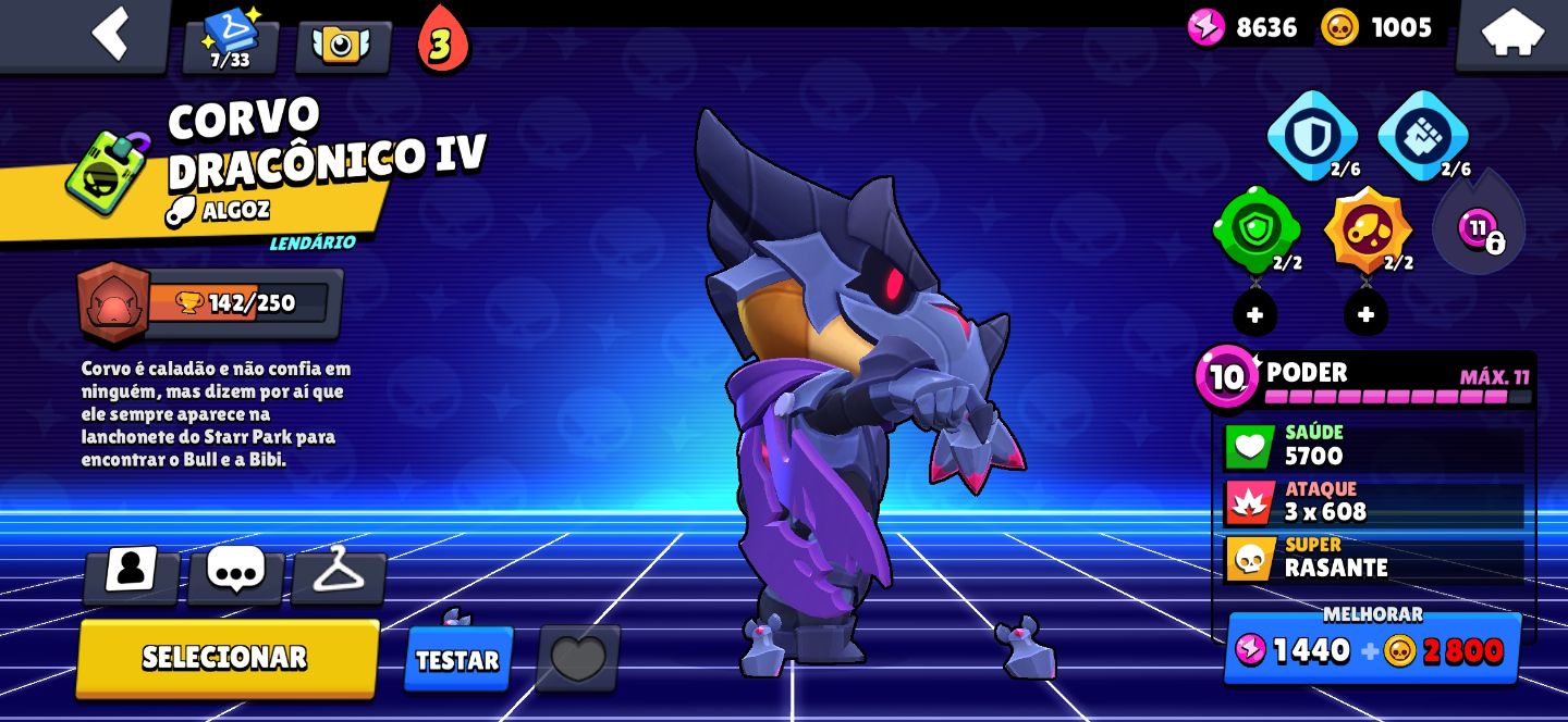 CONTA BRAWL STARS [MELHOR PREÇO] REVENDA 50 BRAWLER 5 LENDÁRIAS
