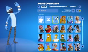 Conta fortnite +140 skins +170 picaretas +500 gestos