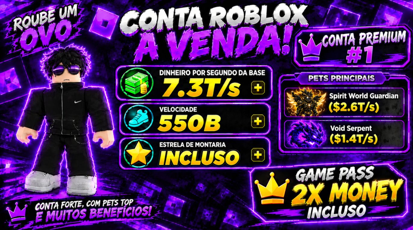 CONTAS DE ROUBE UM OVO | CONTA MAIS UPADA DA GGMAX | [CONTAS COM +7.1T/S MONEY]