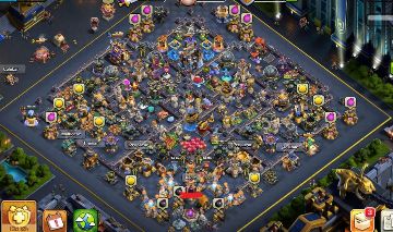 Clash royale cv 18 com varias skins