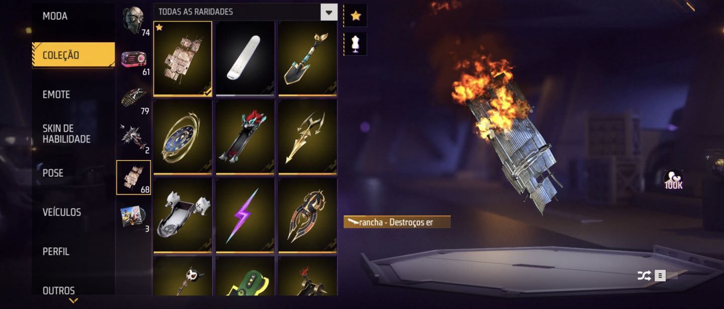 Conta de Free Fire com 2,3,7,8 passe, Incubadora Fitinha, kit angelical.