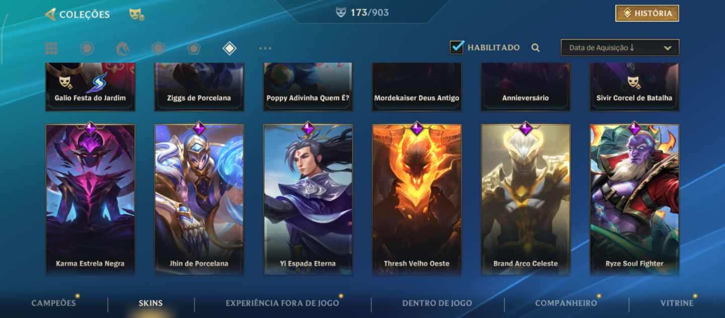 Conta Wild Rift