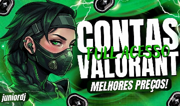 CONTA VALORANT PRONTA PARA COMPETITIVO, TODOS VERIFICADAS, FULL ACESSO