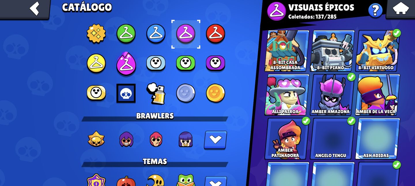 BRAWL STARS | 71K TROFÉUS | 10K+ VITÓRIAS 3X3 | 3.9K COMBATE | SKINS RARAS