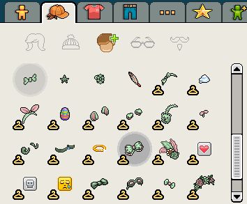 Conta HABBO feminina 2007 - vários visuais&mobis raros, quartos prontos,emblemas