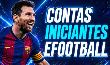 Conta eFOOTBALL iniciantes