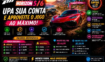 FORZA HORIZON 5/6 | Créditos, Wheelspins e Level | Entrega Rápida