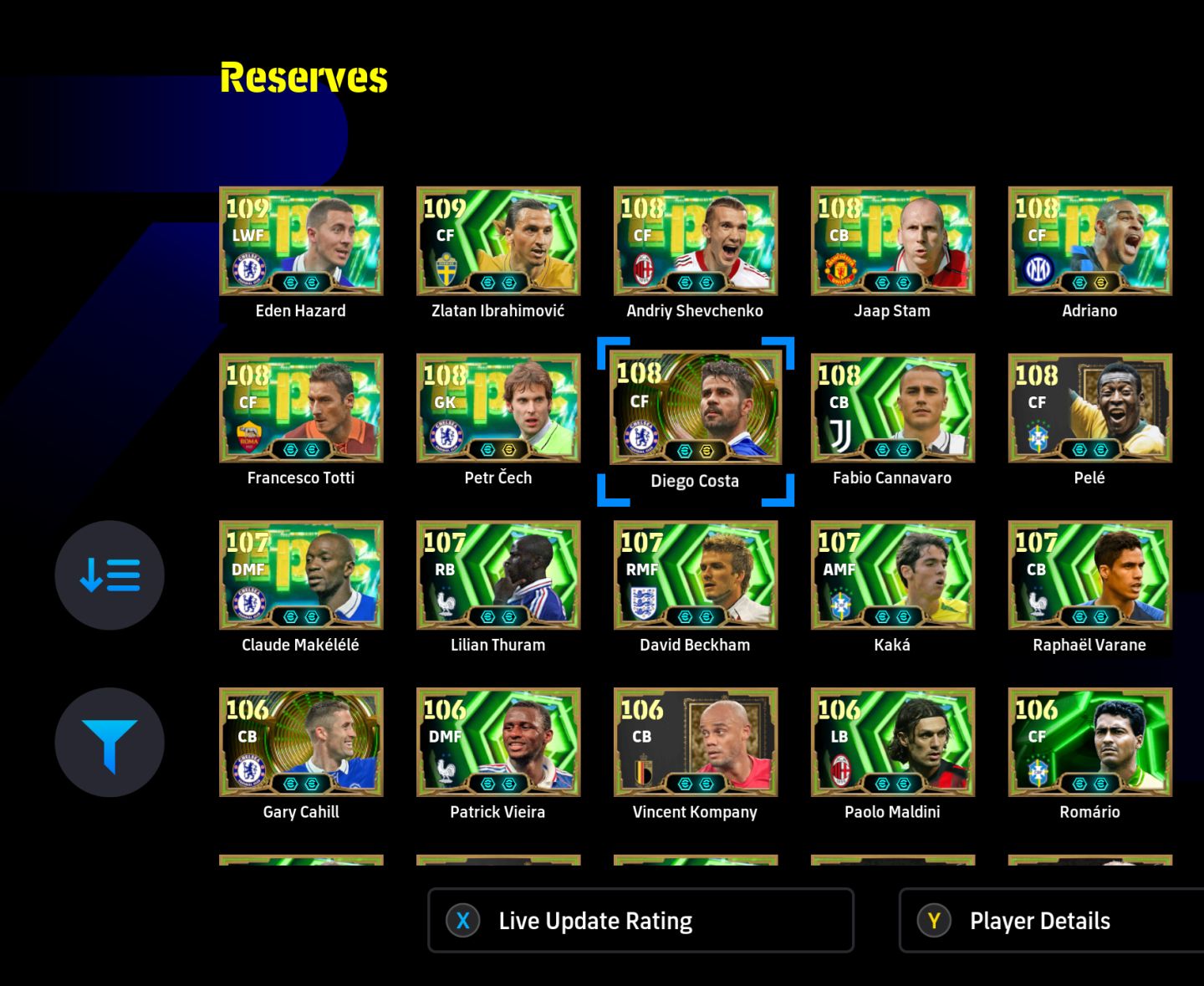 Conta Efootball Xbox / Pc Microsoft - 3352- 22 BigTime +100 Épicos + 46 ShowTime