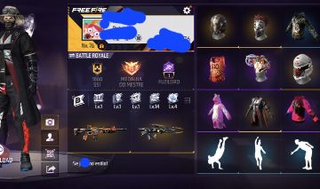 CONTA FREE FIRE VETERANO PRIME 6
