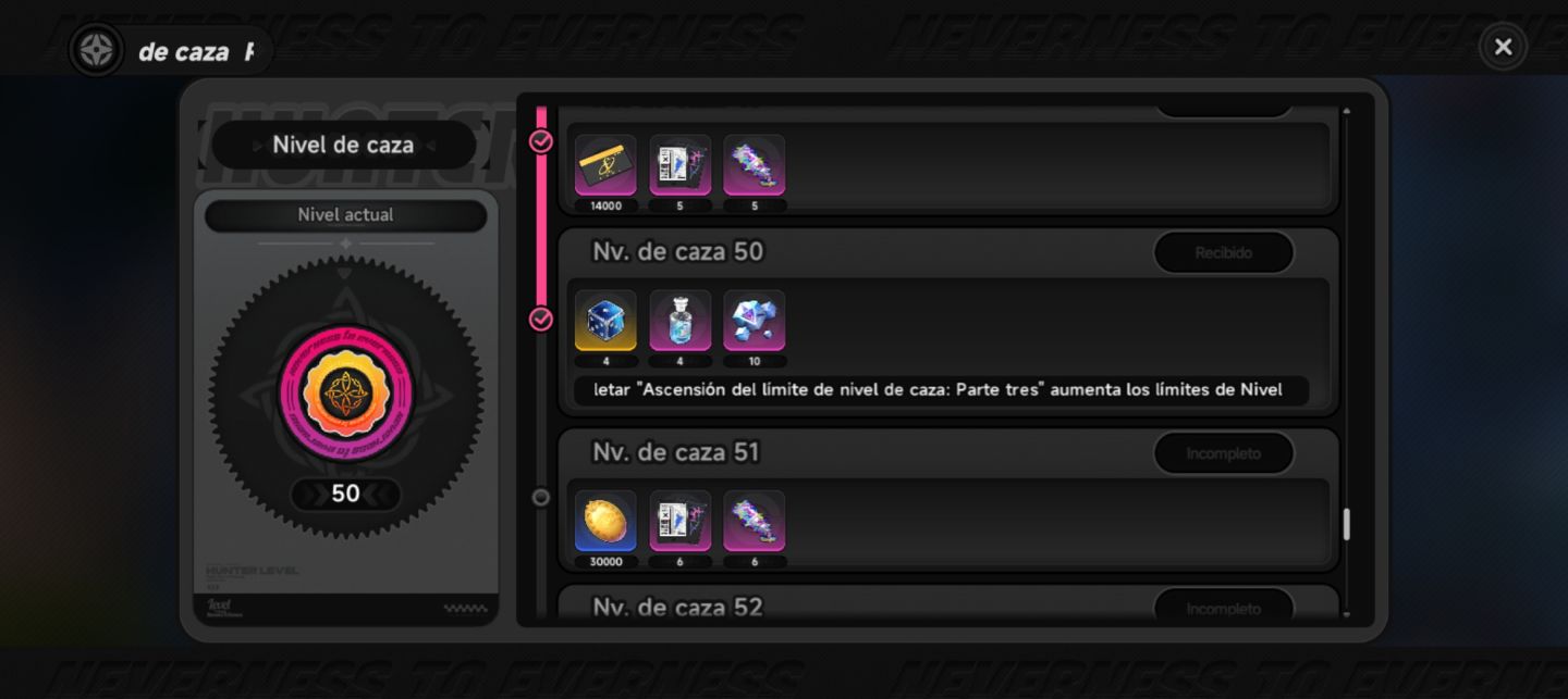 CONTA NEVERNESS TO EVERNESS: QUASE TODOS OS PERSONAGENS + ARMAS ASSINATURA