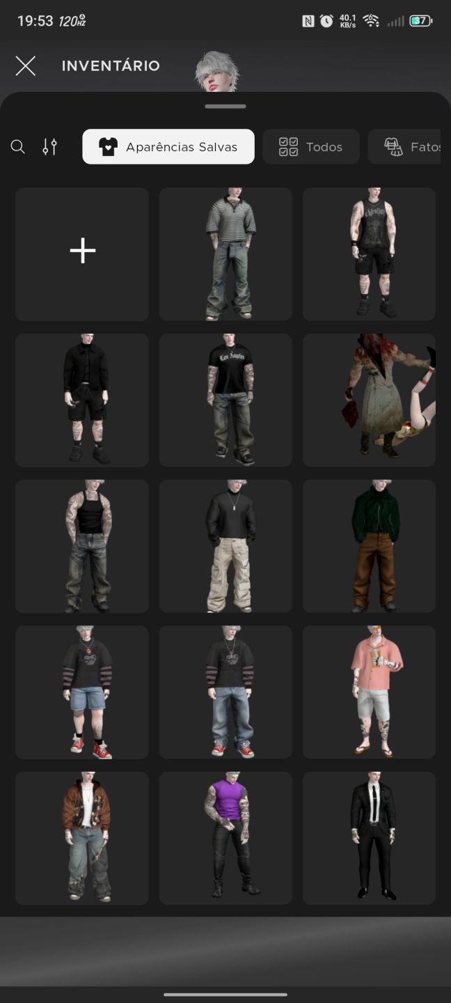 Conta IMVU, masculina com mais de 150 ítens (preço negociável)