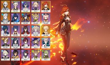 AR 48 Conta Genshin | Mavuika + Arlecchino + Neuvillette | E-mail Próprio