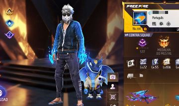 Conta de Free Fire Gemada - Prime 6 e Passes antigos