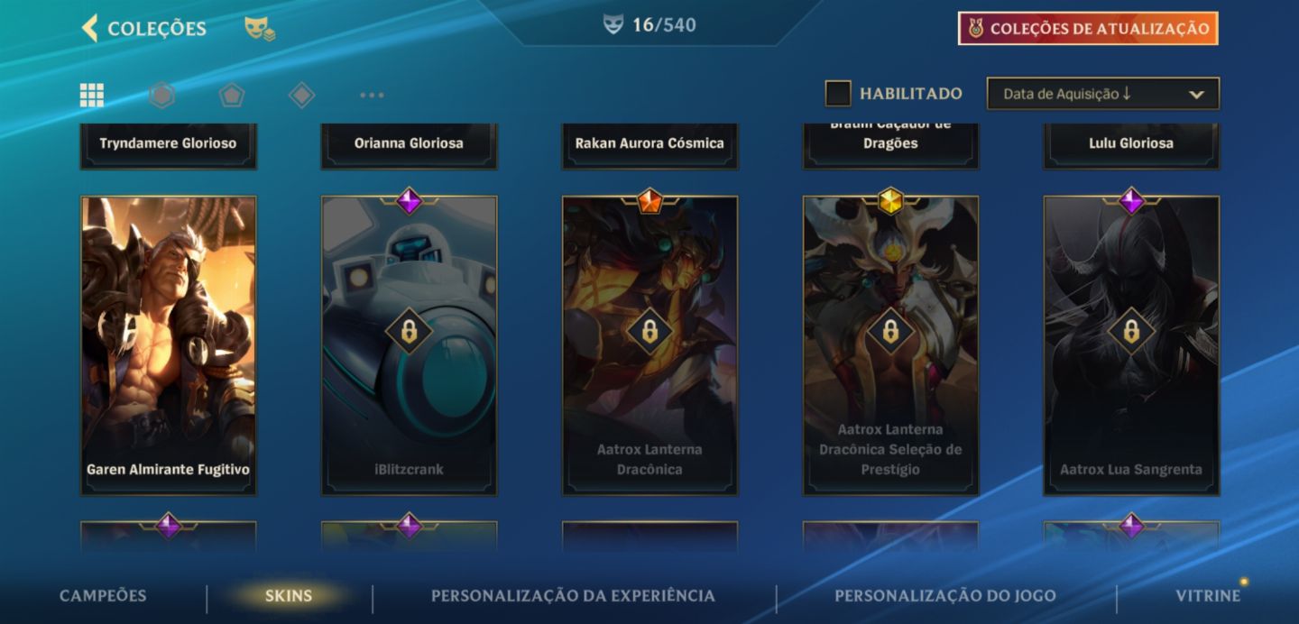 Conta boa para upar!!! Barata!